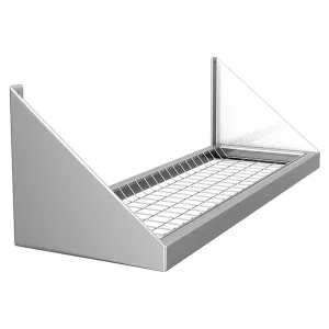 Полка настенная решетчатая под стаканы ПНР 12/3