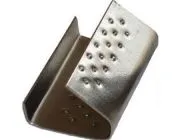 Замок металлический с внутренной пуклей (для полипропиленовой ленты) PP-19 (0,6) без покрытия