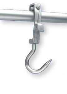 Крюк скользящий Еврокрюк для перевозки туш и полутуш