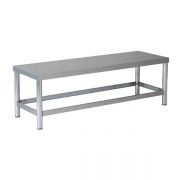 Подставка под котлы и кухонный инвентарь 400х400х420 нерж.