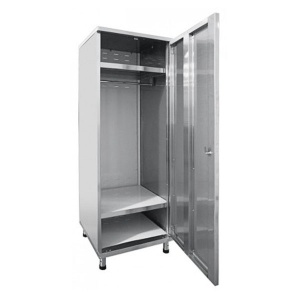 Шкаф для одежды ШРО-6-0 нерж.