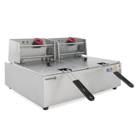 Фритюрница (6л+6л) DF-82 Foodatlas Eco