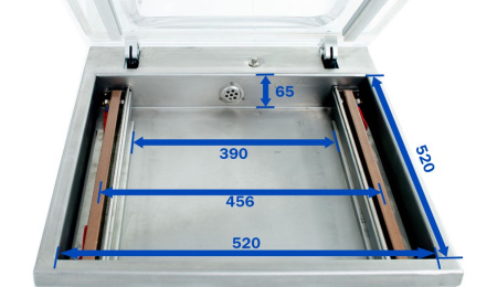 Вакуумный упаковщик DZ-500/2H Foodatlas Eco